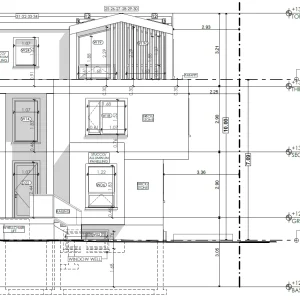 Fourplex construction drawings