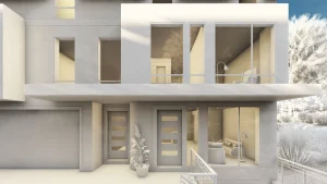 North York fourplex drawings