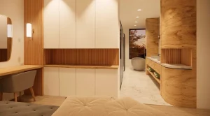 Bridle Path interior design, Master bath