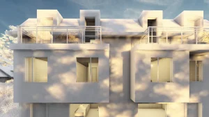 North York fourplex drawings