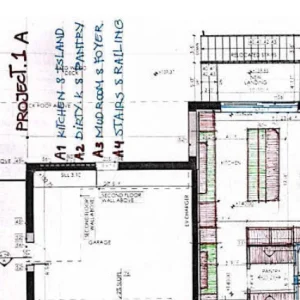 Bridle Path interior design, Sketch