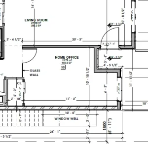 Fourplex design in North York