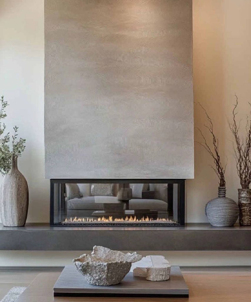 modern Fire place