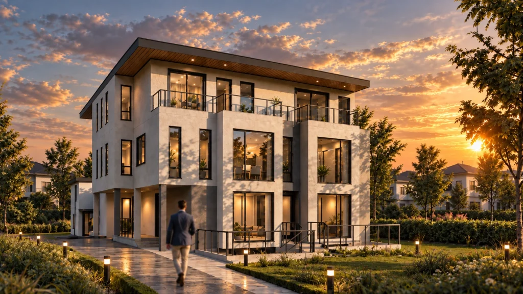 Modern 4 unit multiplex design Toronto Gladys Road North York Memar Architects